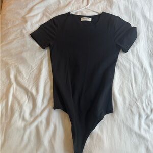 Contour Black Bodysuit